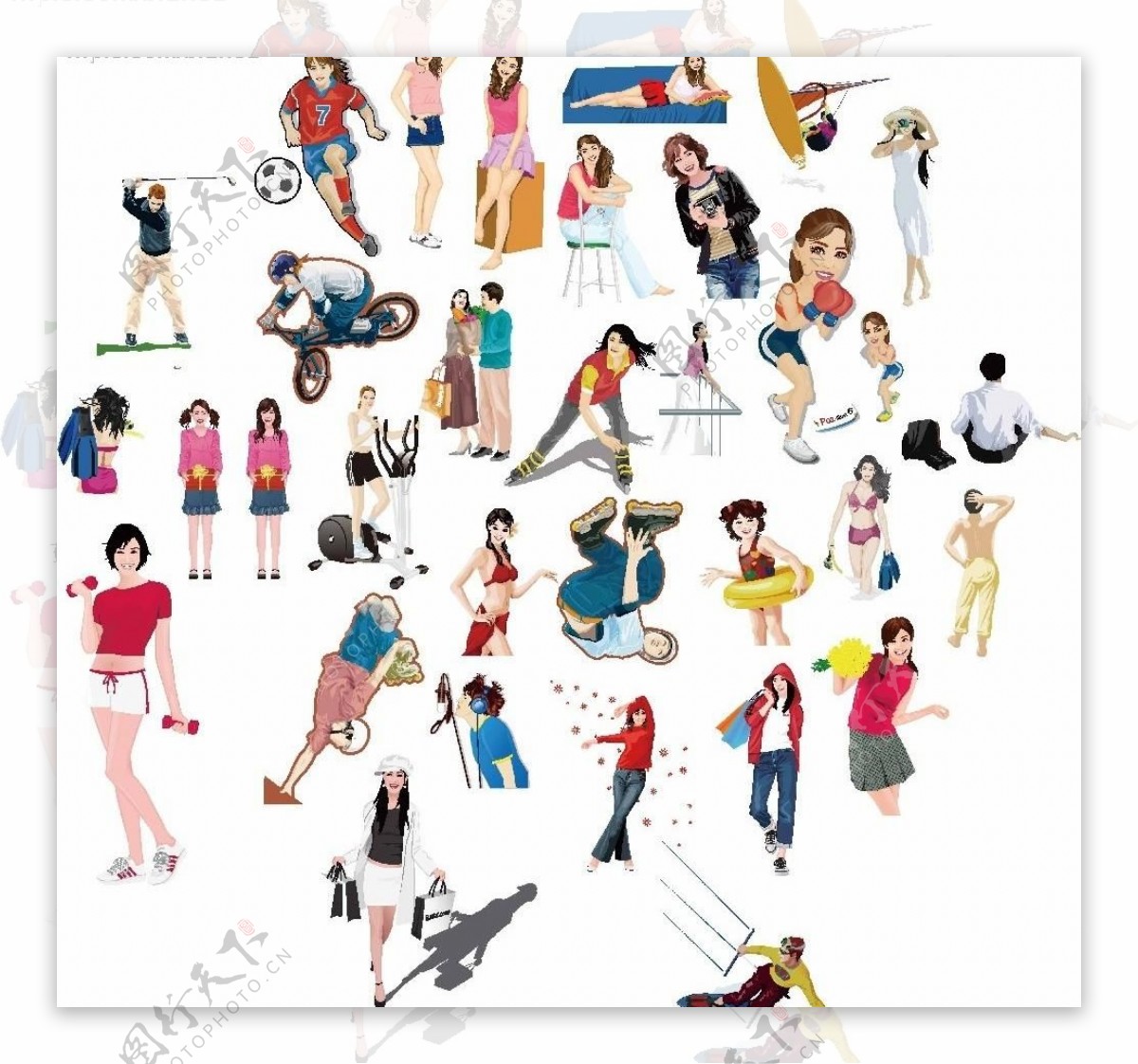 员们展现自